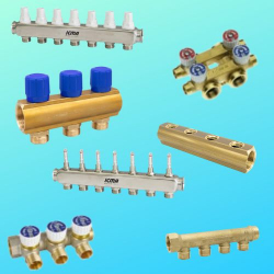 riscaldamento/sanitario collettori singoli