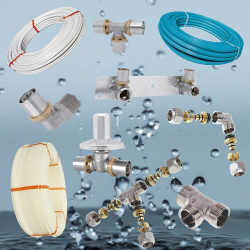 Tubi Pex, Multistrato, PERT, Raccordi a pressare e a stringere, accessori