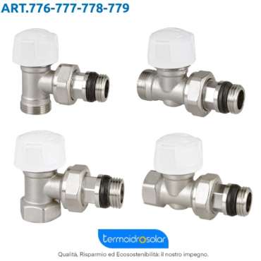 valvole a doppio regolaggio icma 776-777-778-779