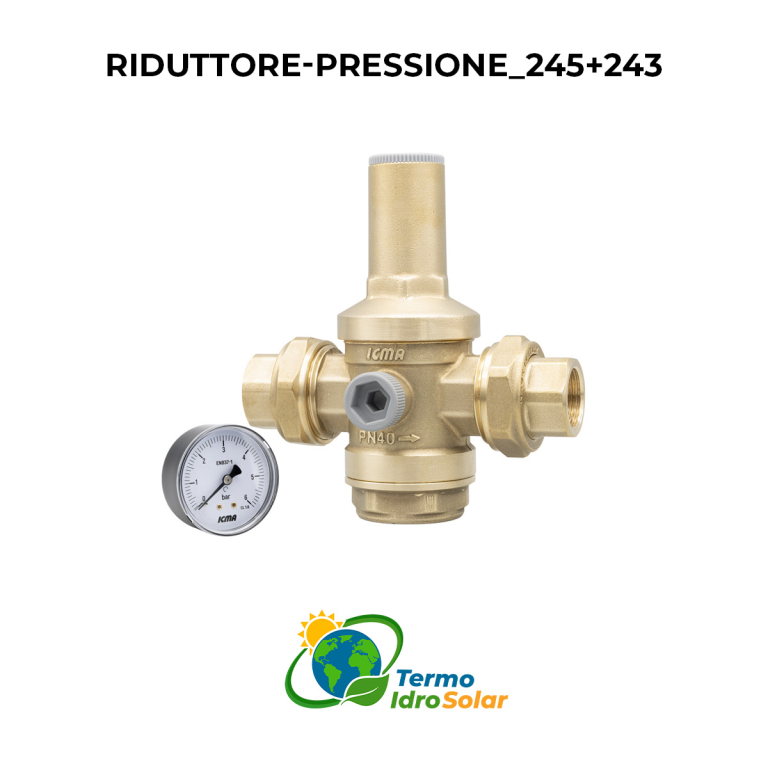 riduttore di pressione icma 245+243