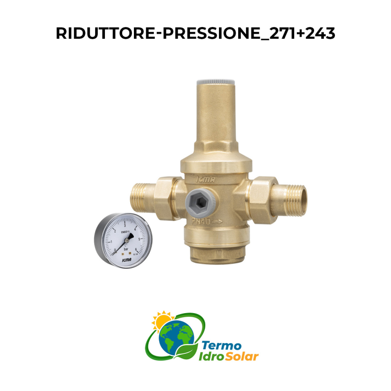 riduttore di pressione icma 271+243 icma
