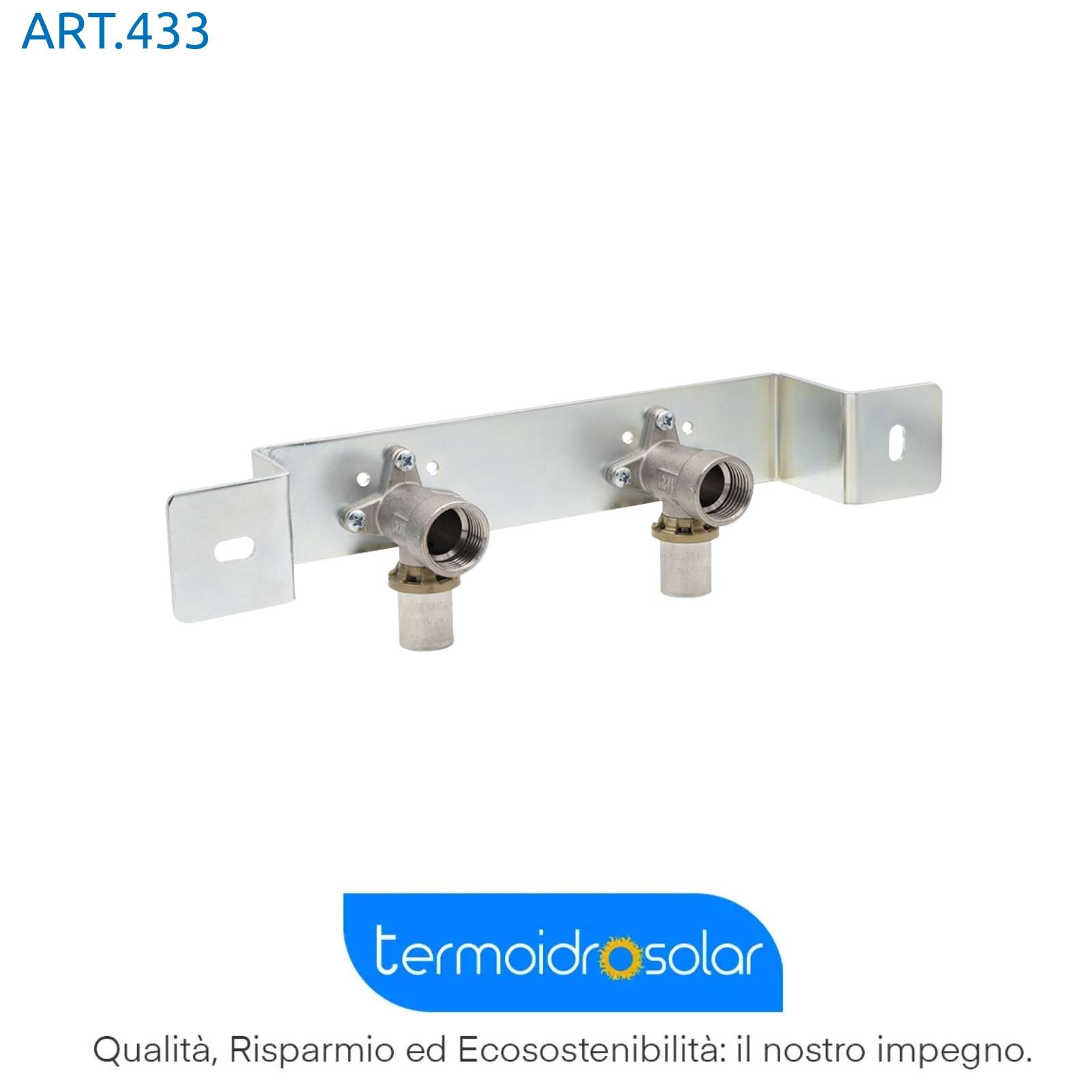 433 Kit per staffaggio per cartongesso con raccordi premontati 1/2″ femmina