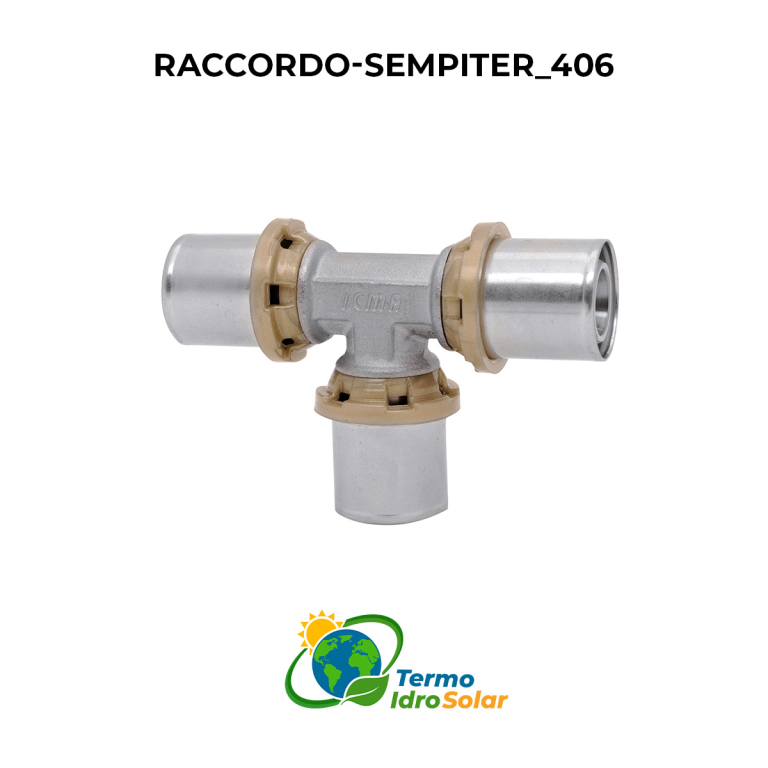 raccordo a pressare a TEE icma 406