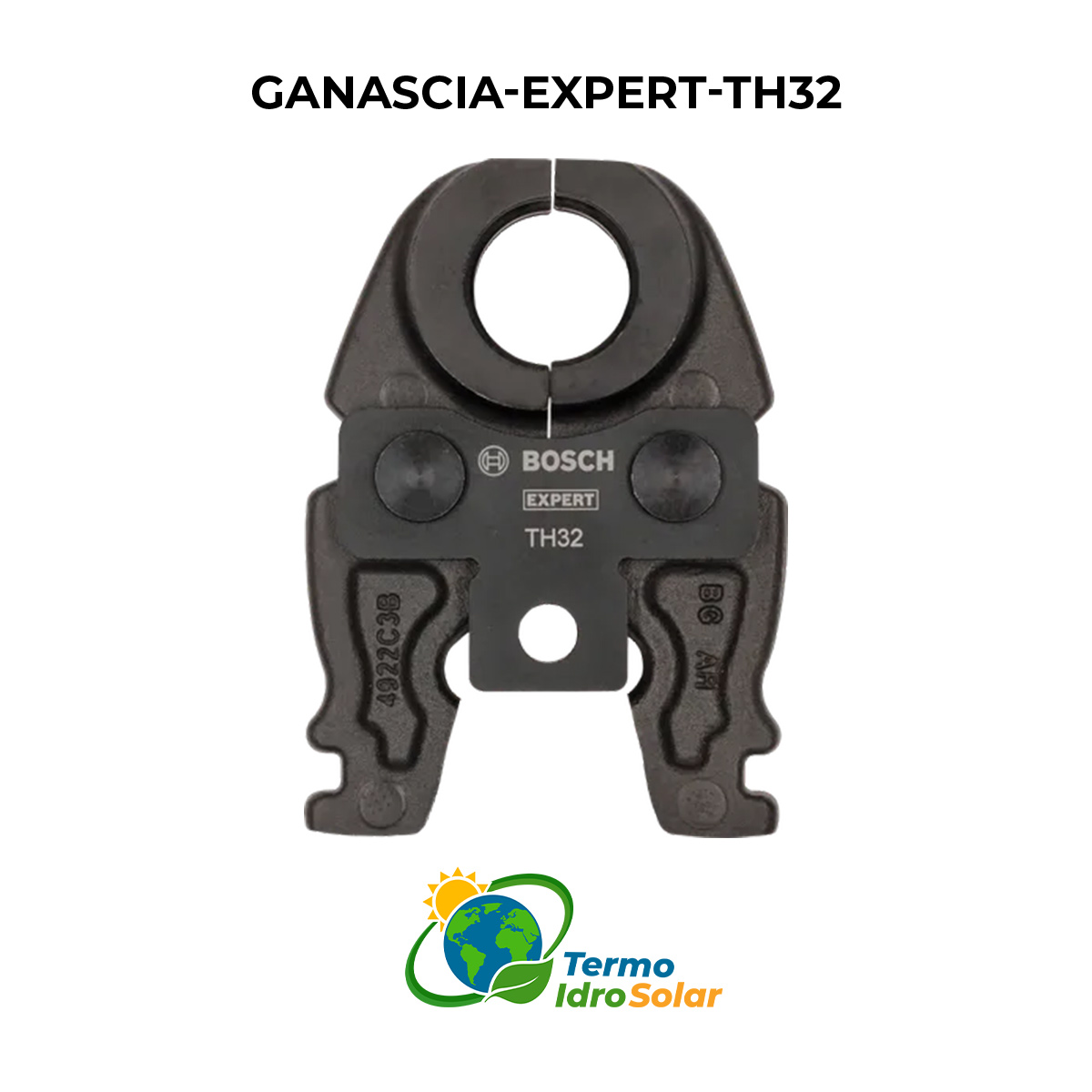 Ganascia per pressatrice compatta a batteria – Misura TH32