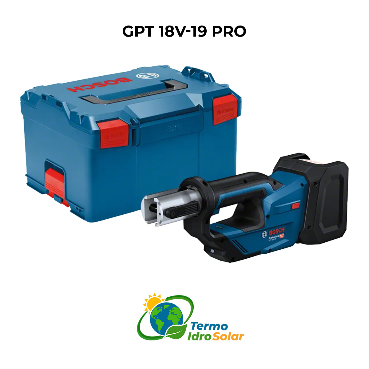 Pressatrice a batteria BOSCH GPT 18V-19 PRO