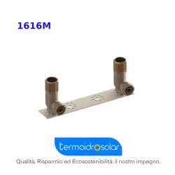 Staffa e raccordi terminali maschio